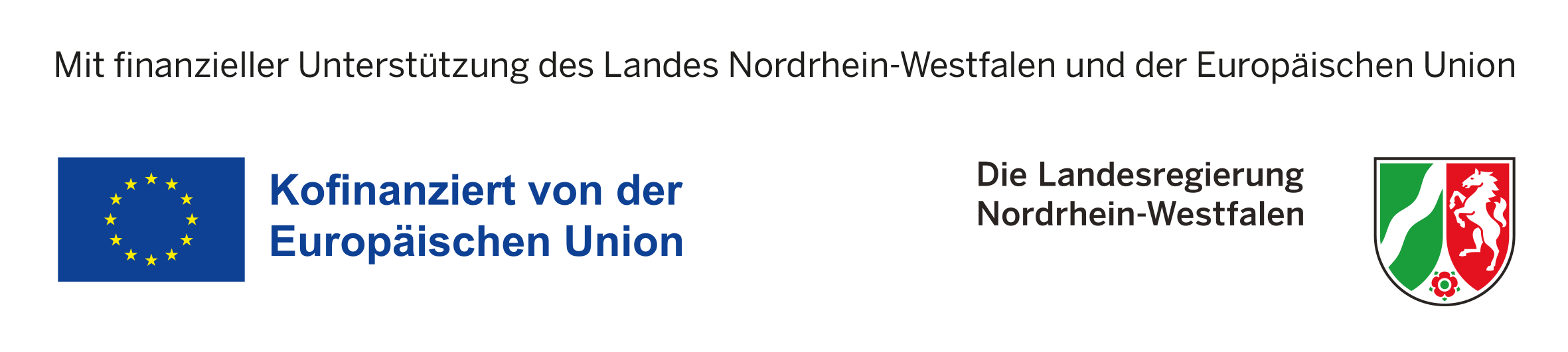 Mit finanzieller Unterstützung des Landes Nordrhein-Westfalen und der Europäischen Union